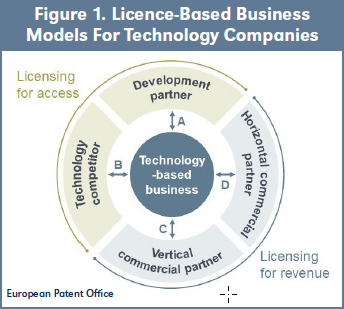 Figure 1. Licence-Based Business Models For Technology Companies